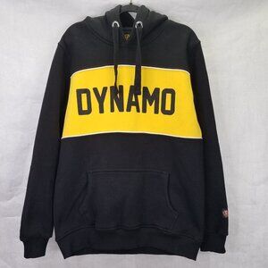 Dynamo Dresden Soccer Team Hoodie Men's Large Germany Futbol Black Sweatshirt